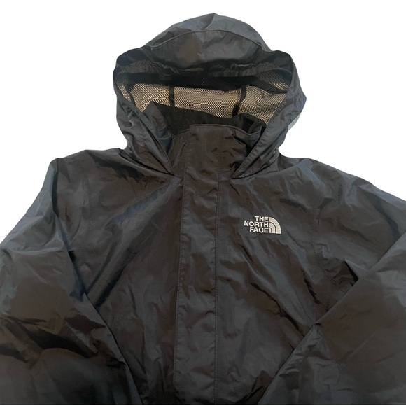 The North Face Kids Black Raincoat Windbreaker HyVent Size M (10/12) - Picture 2 of 9